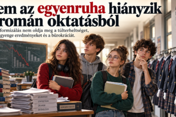 Nem az egyenruha hiányzik a román oktatásból